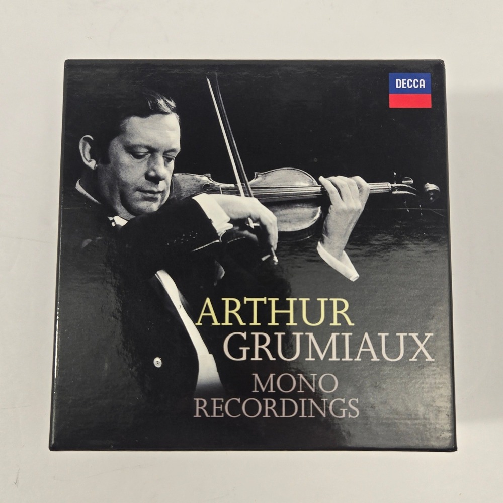 Arthur Grumiaux - Mono Recordings 14 CD Box Set Decca Like New